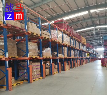 廣州市重型橫梁式貨架廠貫通式貨架冷庫穿梭式貨架